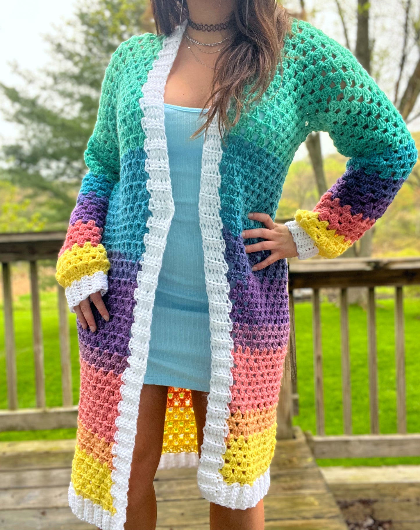 Pride Rainbow Cardigan